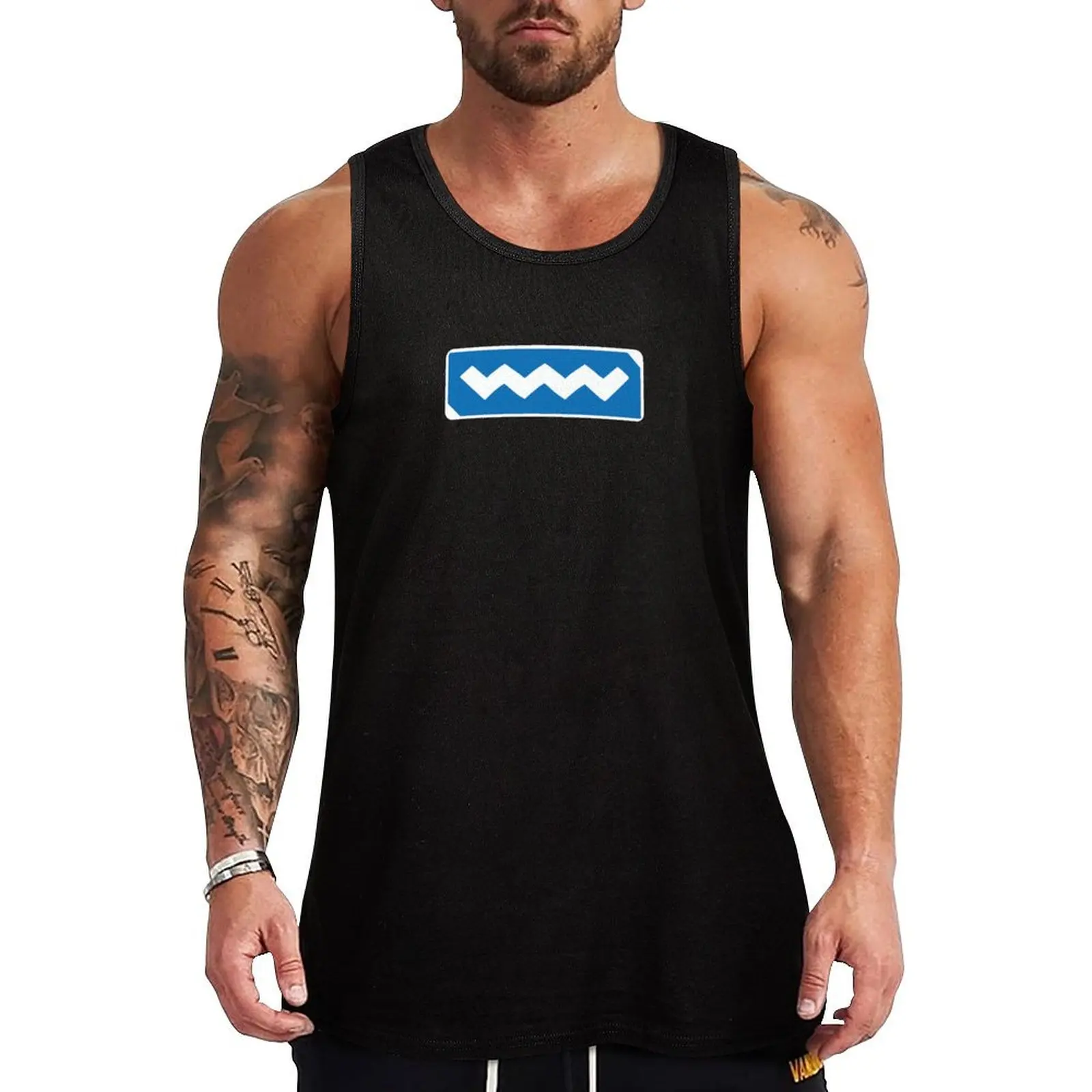 Wild Atlantic Way Tank Top Bodybuilding shirt Men's sleeveless