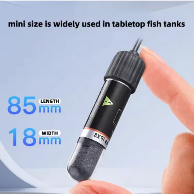 USB Mini Tauchbare Aquarium-Heizstab 26 ° C Konstante Temperatur-Thermostat-Heizung für Kleine Aquarien Unterwasser – Detail 9