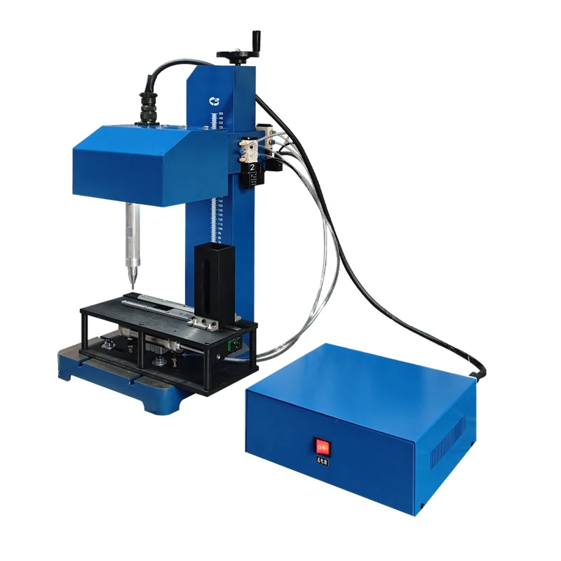 Zixu desktop small metal marking steel aluminum hard VIN number automatic nameplate engraving machine point spray metal engravin 2