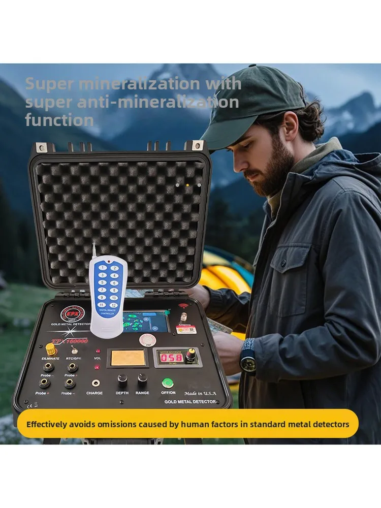 EPX160000 China High-Precision Metal Detector Underground Explorer Treasure Hunter and Mineral Prospector