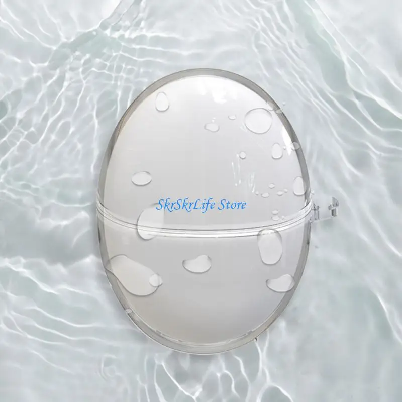 

E65E Portable Earbuds Charging Case Cover for 6 Detachable Keychains