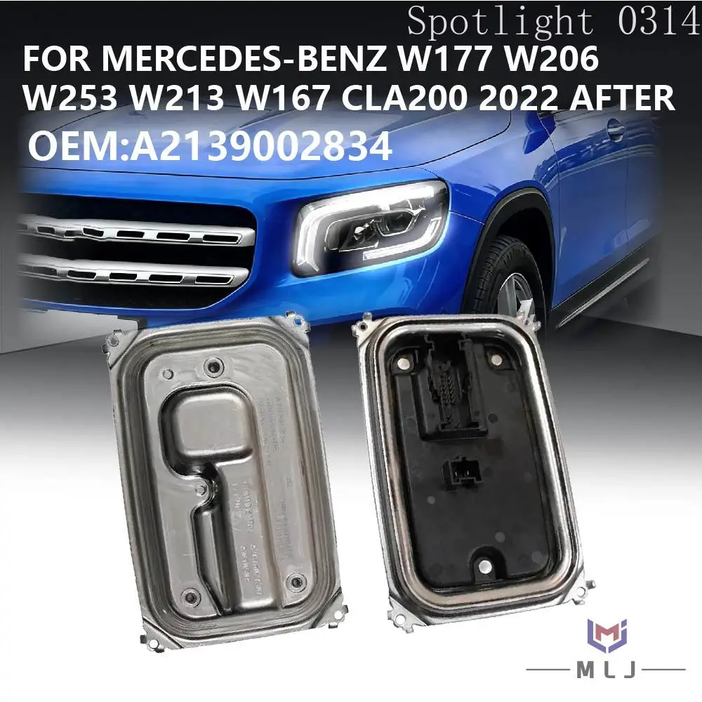 

A2139002834 For Mercedes-Benz W177 W253 W213 W167 CLA200 2022 After LED Headlight Ballast Module Unit A 213 900 28 34 02734