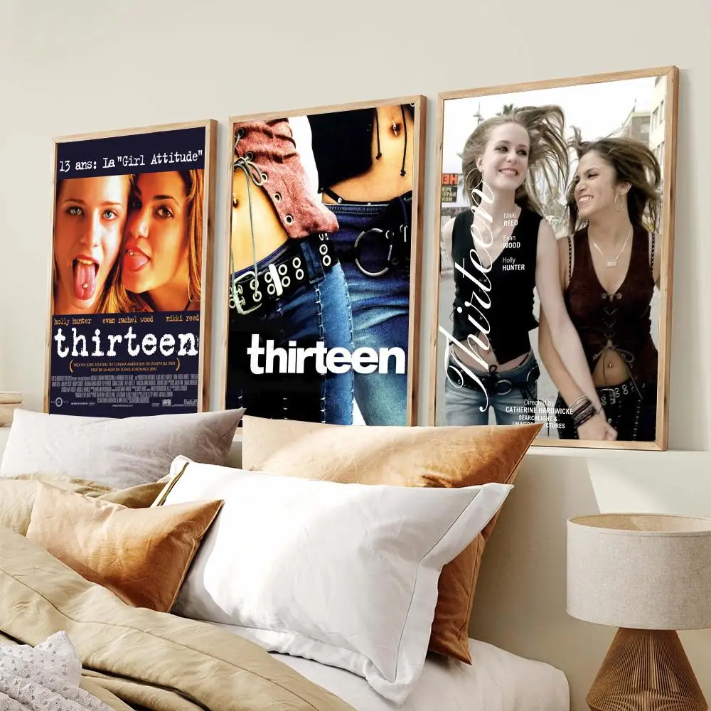 Classic Film T-Thirteen Poster Modern Minimalist Wall Art Prints Poster Home Decor Interior Bedroom Living Room