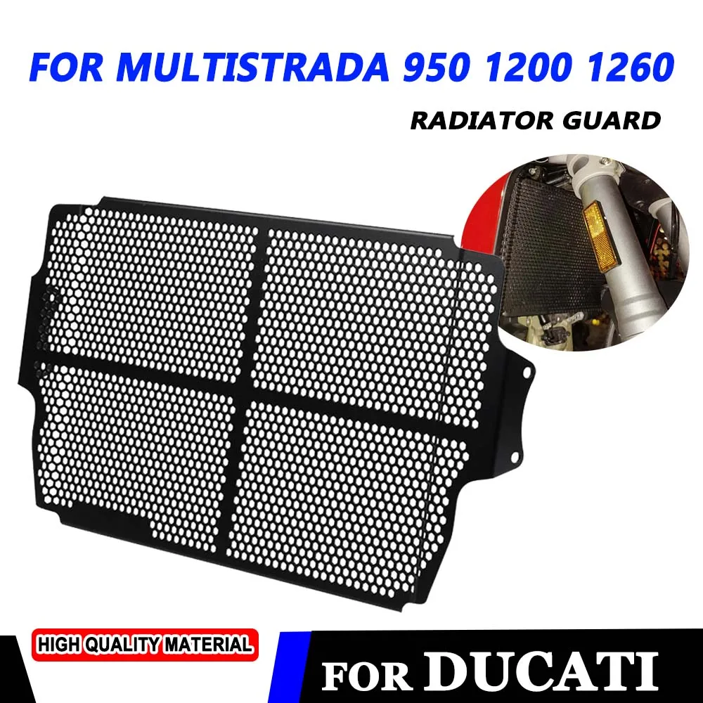 

Motorcycle Radiator Grille Guard For Ducati Multistrada 950 950S 1260 1200 V2 S MTS MTS950 Enduro Pikes Peak Accessories