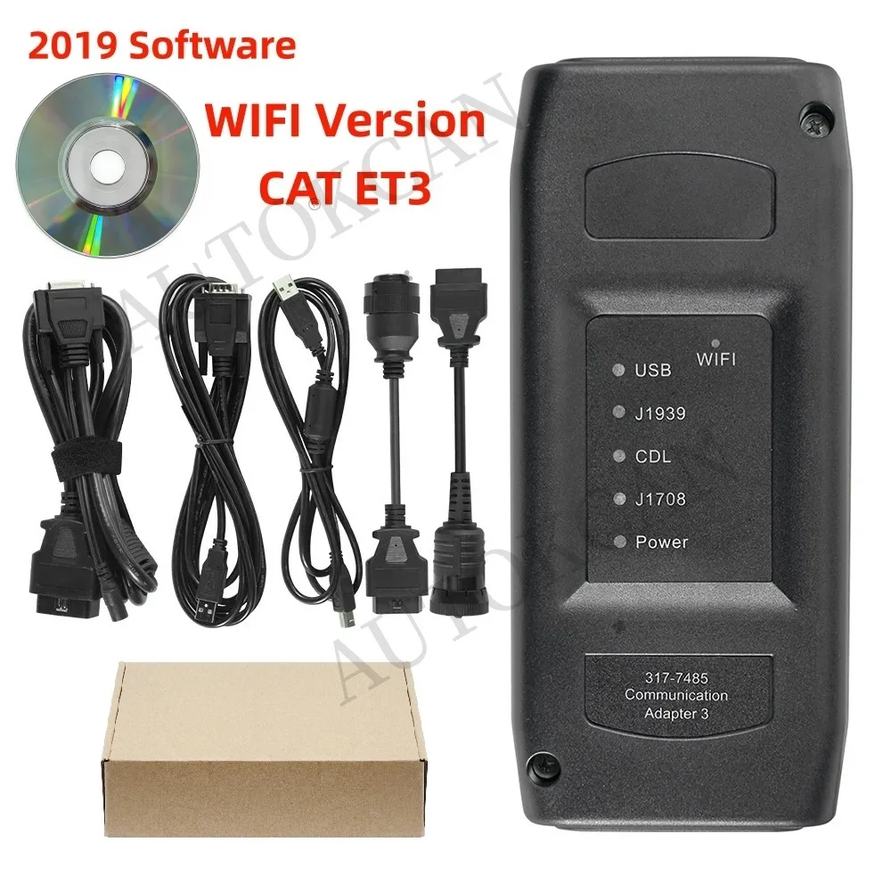 CAT ET3 Professional Truck Diagnostic Tool CAT3 Communication Adapter CAT-III ET 2019 Truck Excavator Heavy Duty Tools