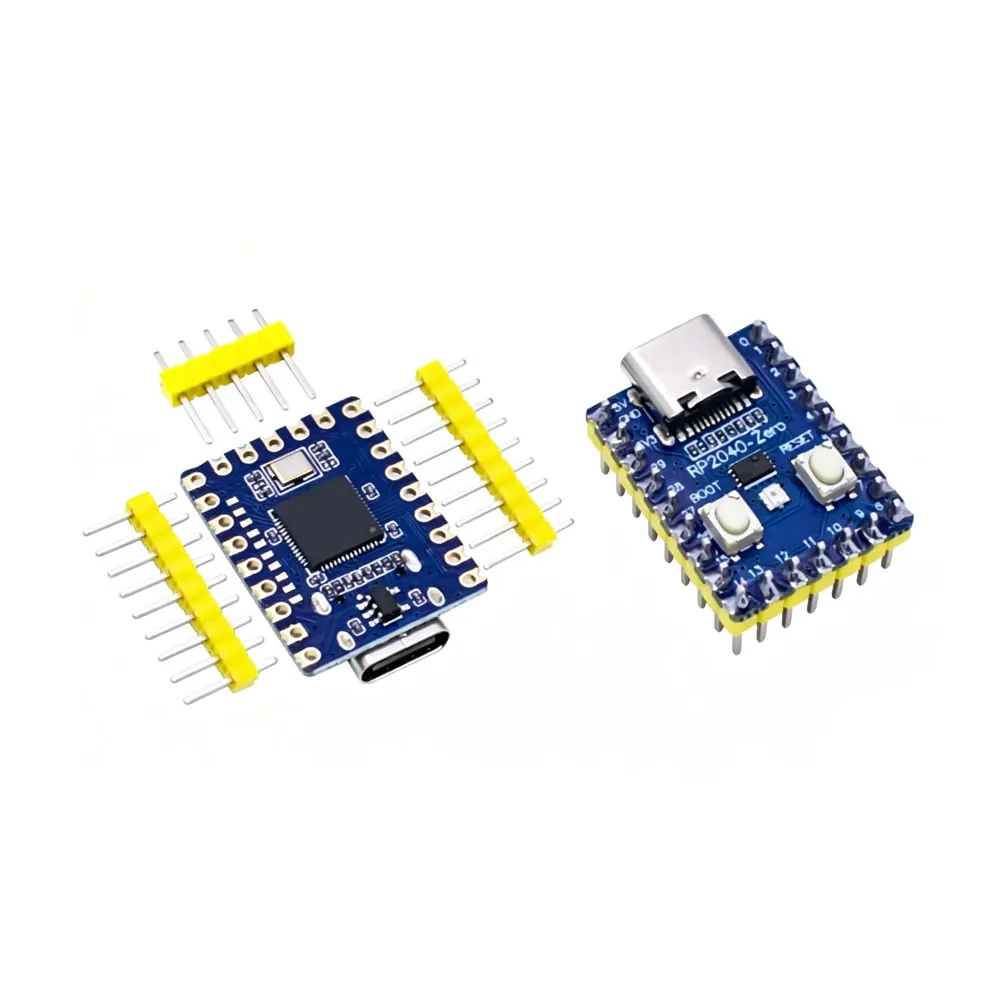 1-5pcs RP2040-Zero RP2040 for Microcontroller PICO Development Board Dual-core Cortex M0+ Processor 2MB Flash