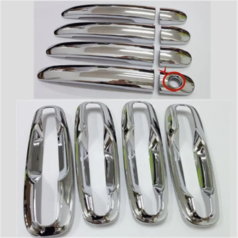 Abs Chrome Exterior Door Handle Cover Bowl Trim For Chevrolet Optra Lacetti Daewoo Nubira 2005-2006-2007-2008--2016 Car Styling