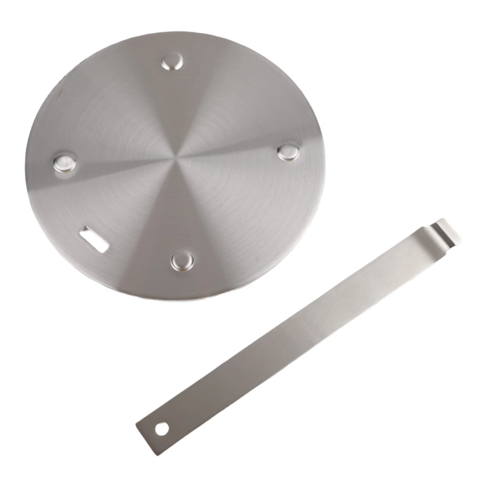 

Трехслойная индукционная плита-адаптер из нержавеющей стали с ручкой для кофеварок, рассеивающая тепло