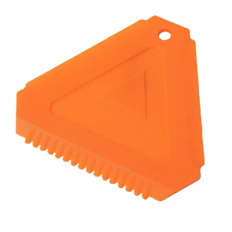 Ice Scrapers For Car Windshield Double-Edged Car Windshield Defrost Scraper Glass Scraper Tool Compact Window Scraper Snow