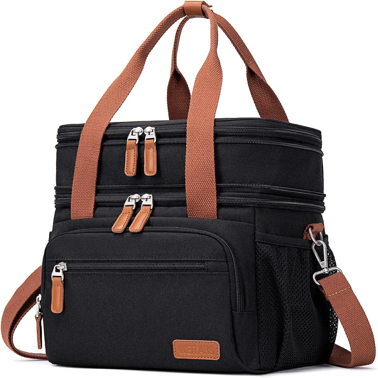 

Stylish and efficient leakproof insulated lunchbox for busy women - The perfect loncheras para mujer - Versatile dual compartmen