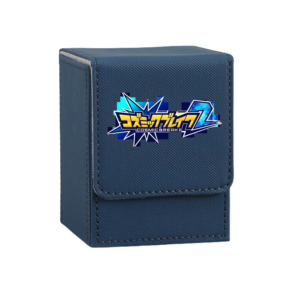Anime Cartoon Pokemon Ptcg Logo Style Series Collezione di giochi Scatola di immagazzinaggio di carte Self Made Leafeon Scatola di immagazzinaggio Custodia per carte Regalo