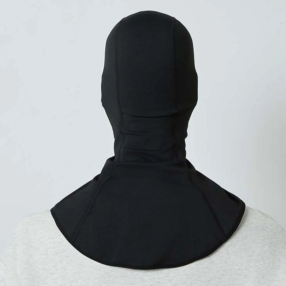 Warm Lining Winter Balaclava Mask Extended Collar Dustproof Guard Hat with Shawl Thick Fabric Elastic Yarn Cycling Helmet Liner
