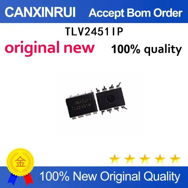 

(5-100 Pieces) Brand new original TLV2451IP DIP-8 spot chip IC