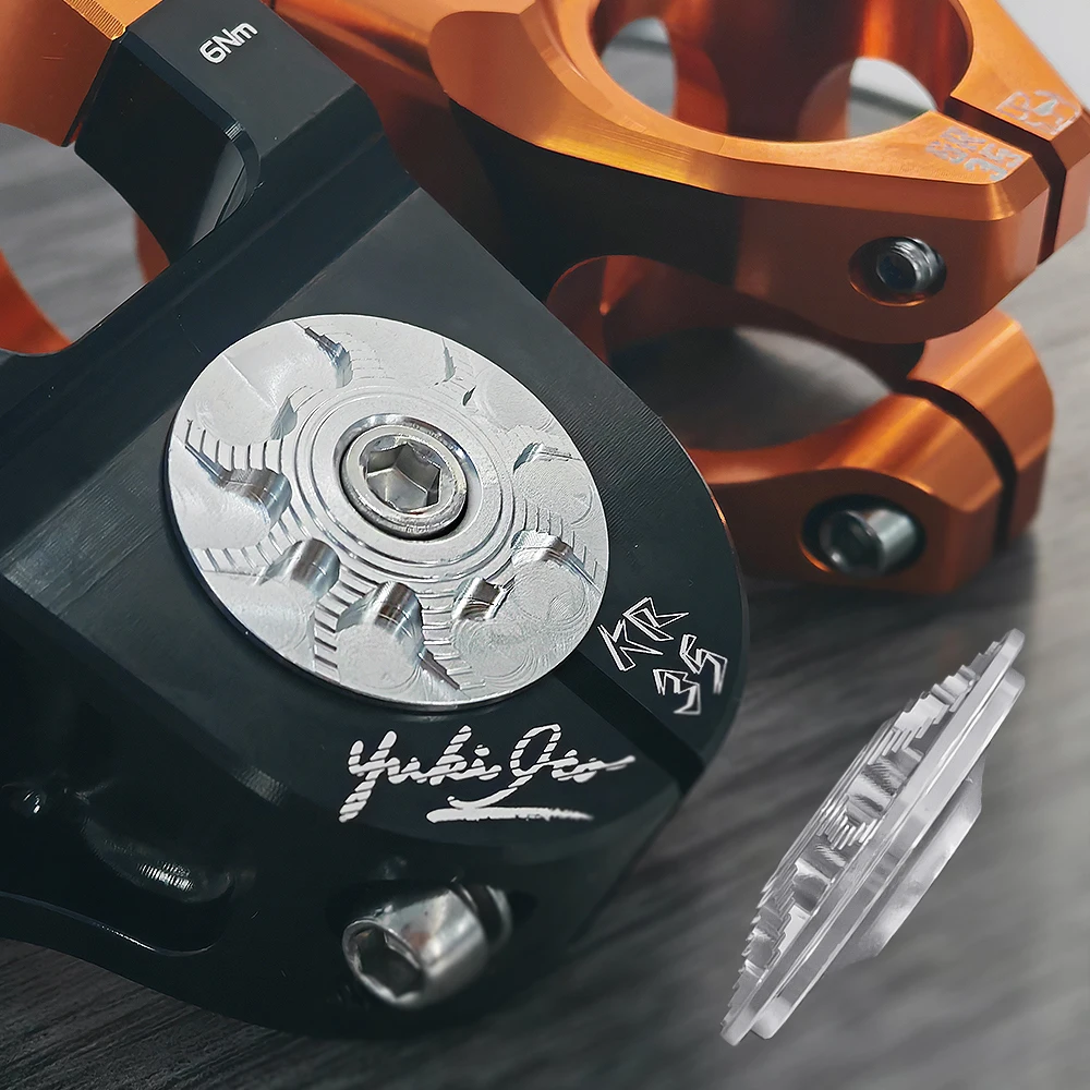 KRSEC Fahrrad Vorbau Abdeckung Aluminium Legierung Headset Top Cap MTB Fahrrad Vorbau Kappe Anzug Für Road Mountain 1-1/8'' Gabel – Detail 7