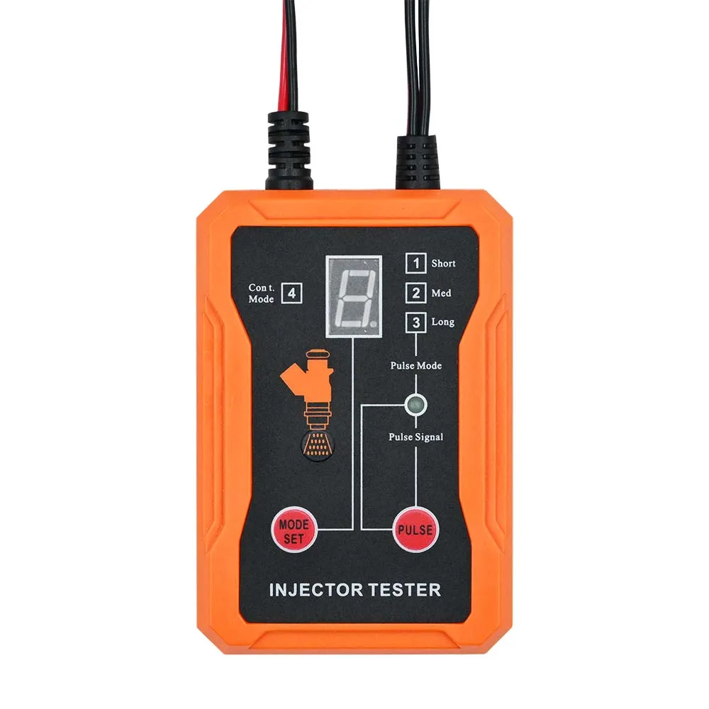 Upgraded Fuel Injector Tester & DIY Cleaning Tool - Test Two Injectors Simultaneously 8 Pulse Power Drive Modefuel Injector Test