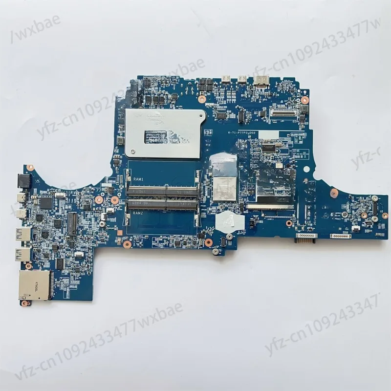 Original P750TM P751TM Laptop Motherboard 6-71-P77F0-D02 6-77-P750TM0A-N02 100% Tested OK