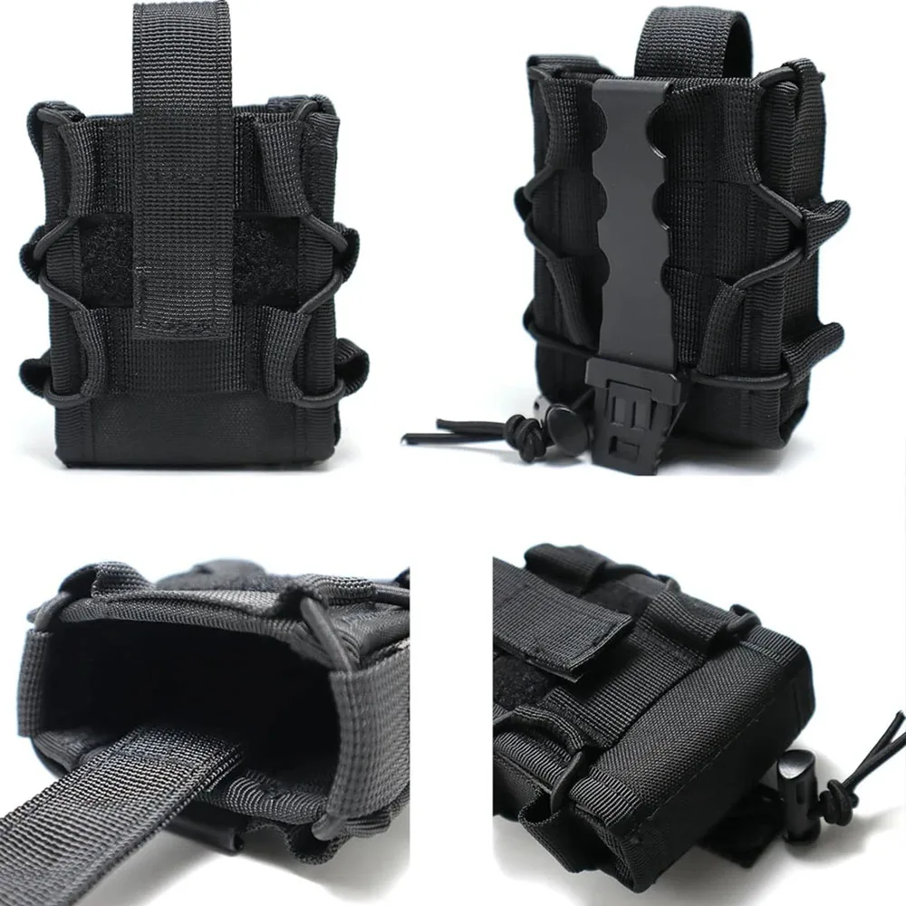

Open-Top Molle Handcuff Holster Tactical Belt-Style Handcuff Holster Suitable for a Variety of Scenarios and Models