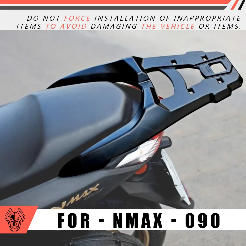 

MTKRACING For YAMAHA NMAX 2020-2024 Rear Luggage Rack Cargo Holder Shelf Tool Box Bracket Scooter Accessories