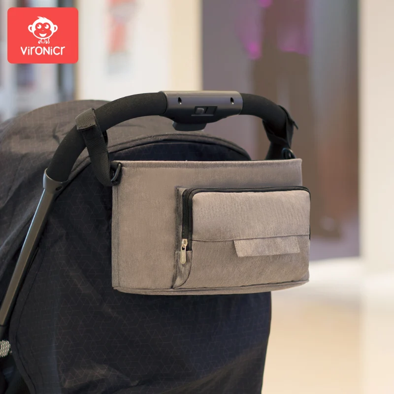 유니버설 유모차 정리함 병 홀더 다용도 유모차 액세서리 유모차 캐디 수납 기저귀 가방