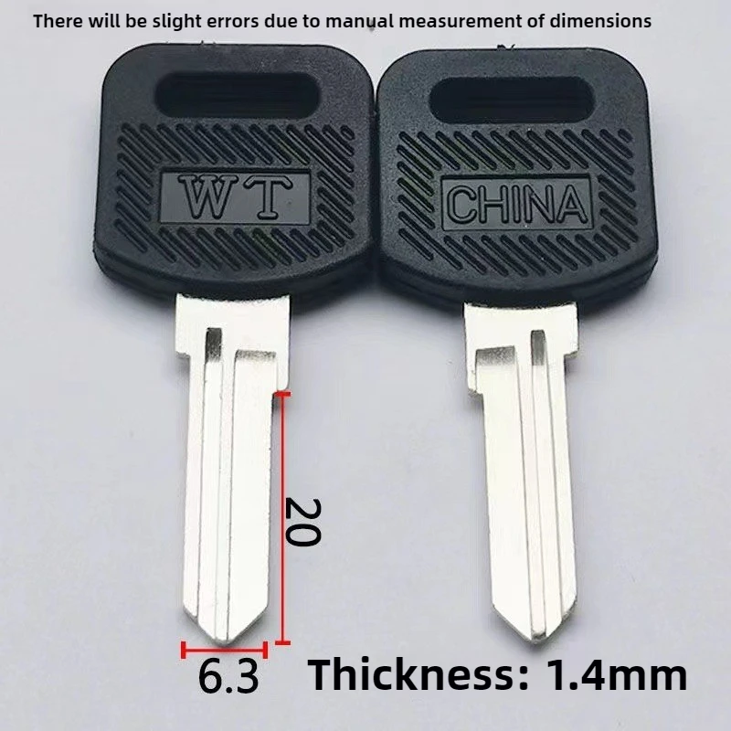 10PC Office Desk Key Embryo File Cabinet Office Drawer Single Side Toothed Key Embryo