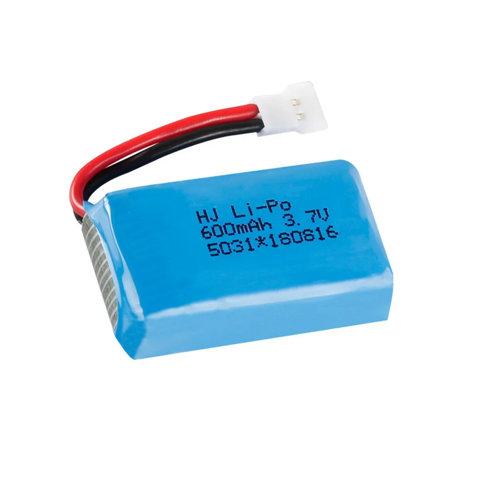 3.7V 600mAh 25C 752030 Bateria Lipo do Syma X9 X9S RC samolot helikopter Quadcopter części zamienne do dronów 3.7V 1S bateria do zabawek RC