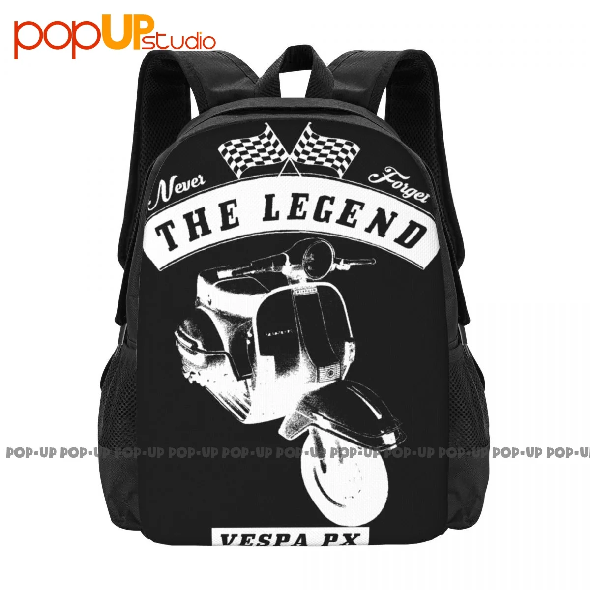 Vespa Px Backpack Large Capacity Gym Softback Sports Style Bags For Travel