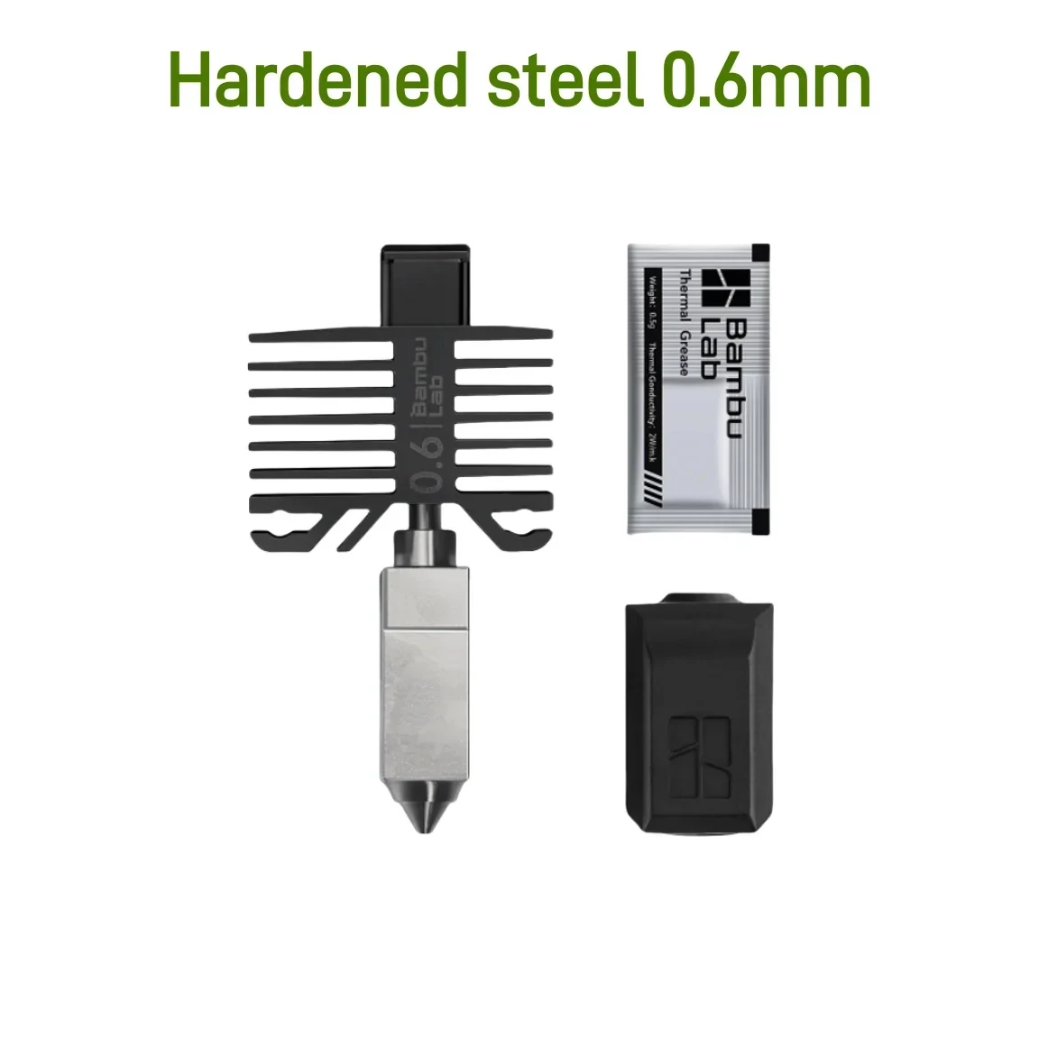 Original Hotend For Bambu Lab X1 X1C P1P P1S Hard Steel Nozzles Bamboo Bambulabs Combo Thermistor For Bambu Lab Cooling Fan
