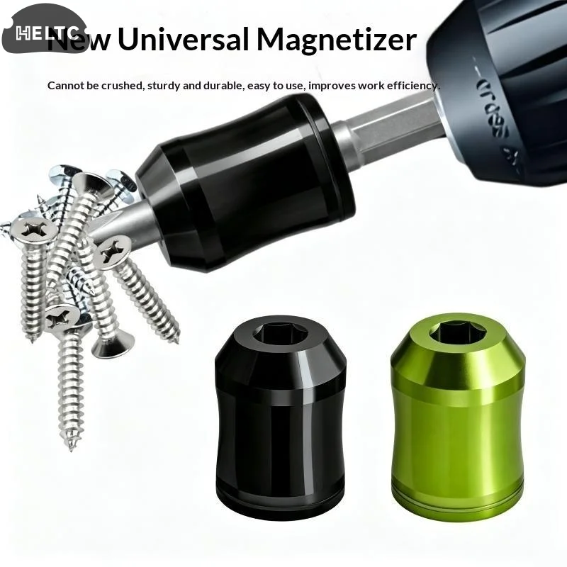 1PC Portable Magnetizer And Demagnetizer For Screwdriver Bits Strong Adsorption Ring For Secure Fit In Tight Spaces For Workers