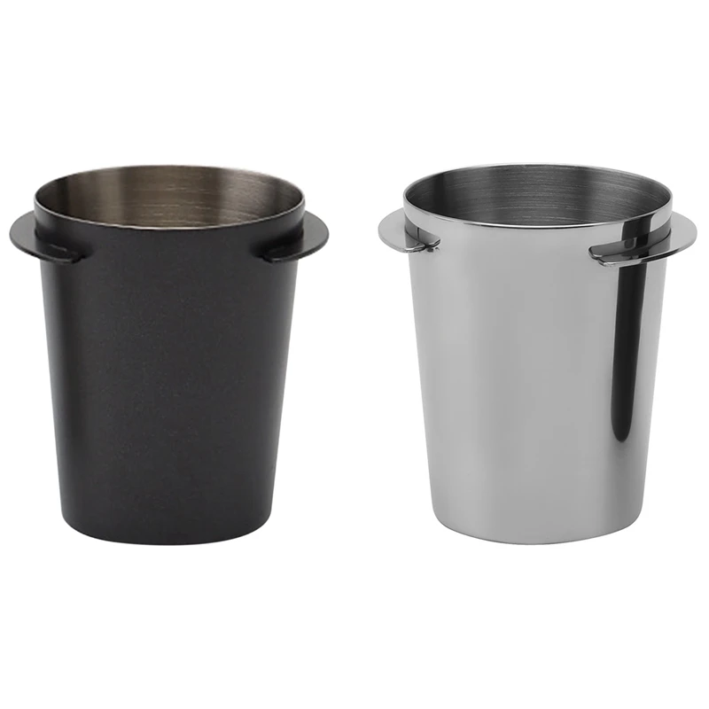 51Mm Coffee Dosing Cup Sniffing Mug For Espresso Machine Wear Resistant Stainless Steel Coffee Dosing Cup