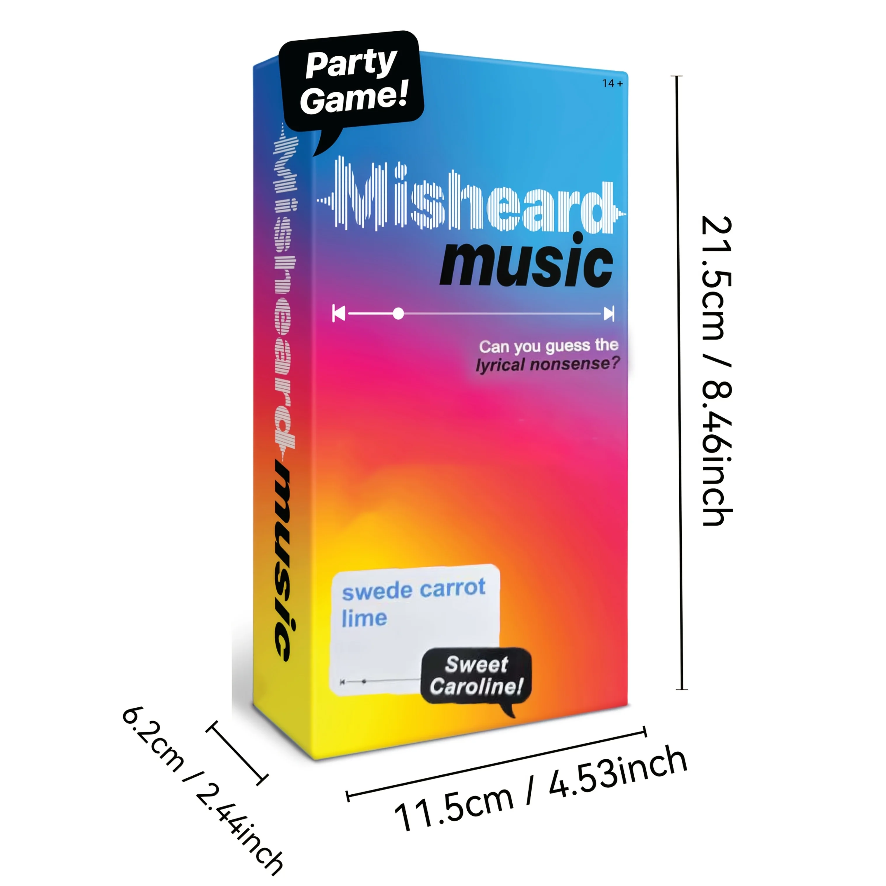 500 Zabawnych Kart z Tekstami Piosenek - Gra Puzzle z Odpowiedziami na Pomyłkowe Teksty Piosenek, Wyzwanie z Cytatami Muzycznymi na Imprezę, Urodziny Rodzinne w KTV