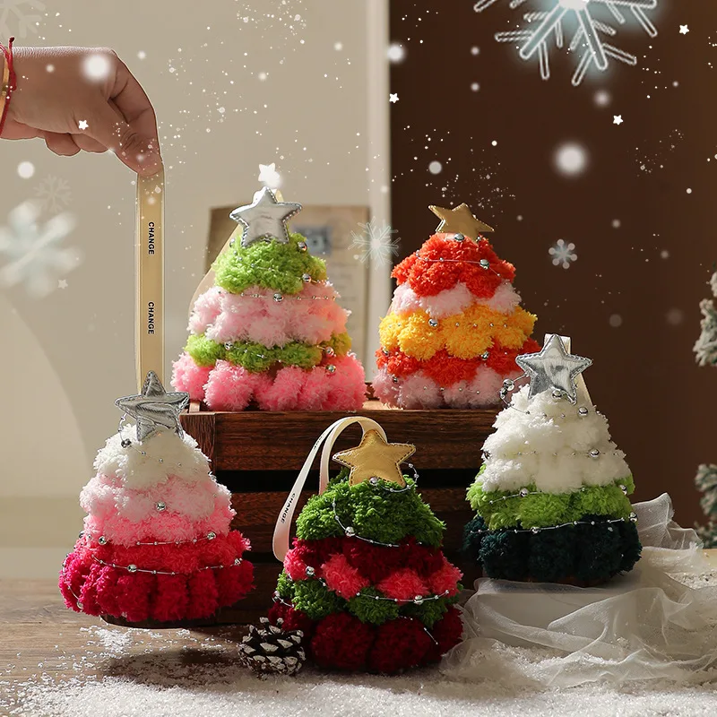 

Christmas Tree Car Hanging Christmas Decorations Pendant Atmosphere Scene Decoration Small Door Hanging Ornament 2025 New Style