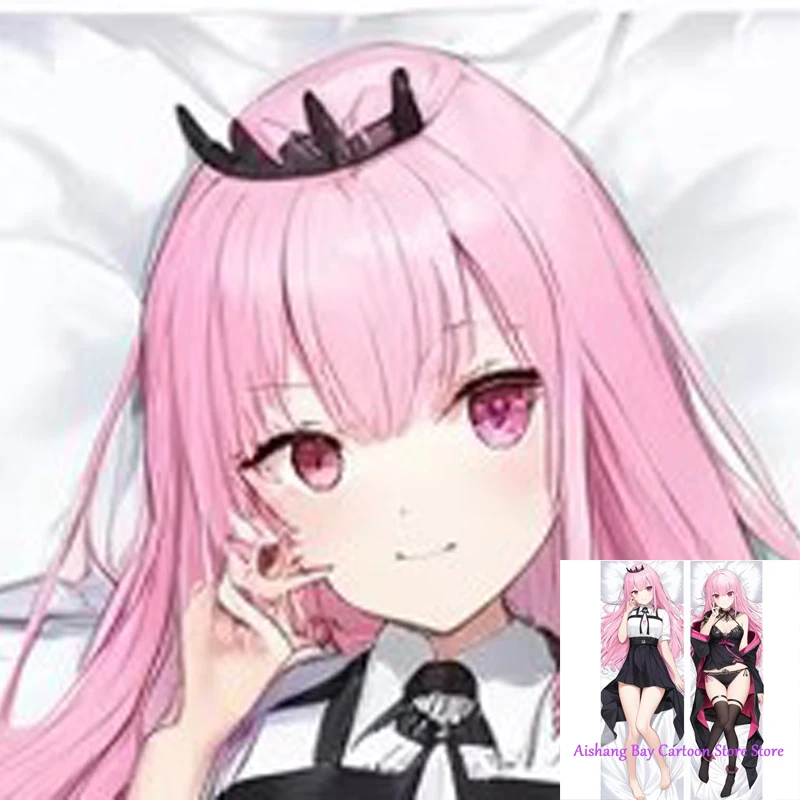 

Anime Dakimakura Pillow MoriCalliope Hololive 2-Side Print Pillowcase Hugging Body Cushion Cover Otaku Waifu