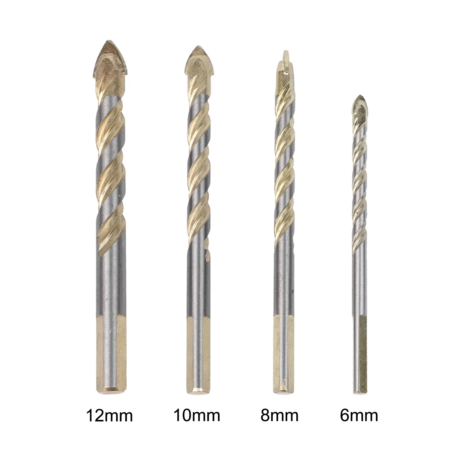 

Concrete Drill Bits Carbide Drill Bits 12mm Efficient Chip Removal Hardness And Wear Resistance For Hard Materials
