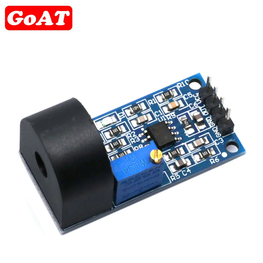 AC Current Sensor ZMCT103C High Precision Current Transformer Single-Phase 5A/5mA Power Sensor Module Electronic DIY For Arduino