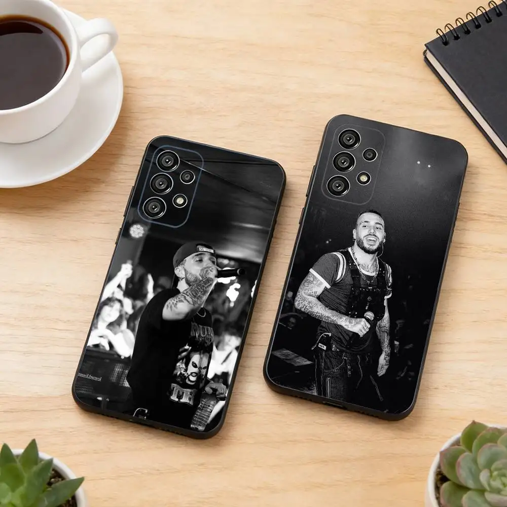 Singer Hard GZ Music Phone Case For Samsung S25,S24,S21,S22,S23,S30,Ultra,S20,Plus,Fe,Lite,Note,10,Black Cover