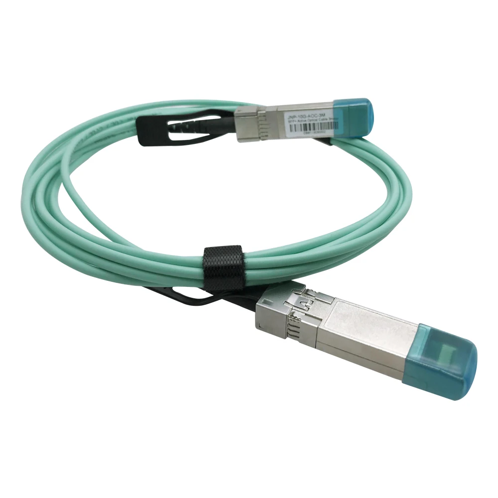 SFP Active Optical OM3 10G /40G  10GBASE  QSFP Fiber Cable high speed compatible with Cisco Huawei MikroTik HP Intel Dell