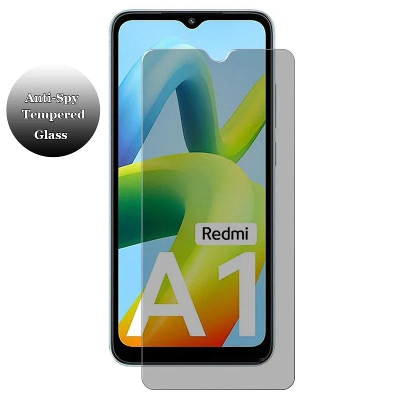زجاج واقي مضاد للتجسس لهاتف redmi note 10s غطاء واقي للشاشة من الزجاج المقسى لهاتف Xiaomi حماية كاملة لشاشة الخصوصية