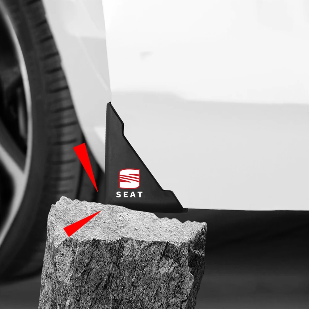 Protector de Esquinas para Puertas de Coche, Anti-colisión, Anti-arañazos, para SEAT Leon 5F, Ibiza 5, 6, MII, Altea, Toledo 3, Cordoba, Cupra FR, Ateca
