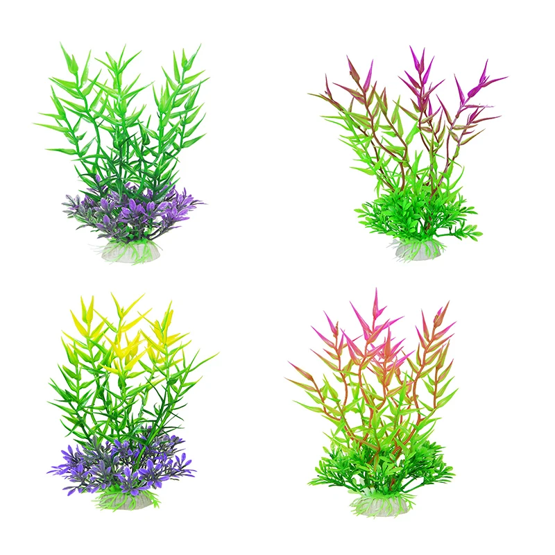 Artificial Aquarium Decoration Landscaping Ornaments Simulation Weed Ornaments Creative Fish Tank Decoration Accessories Gifts