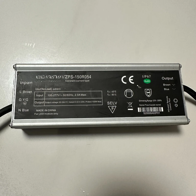 ZPS-150R054 street light power supply 150W instead of 80W100W120W wide voltage adjustable