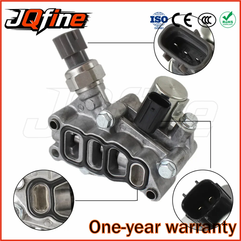 CN New 15810-RAA-A03 VTEC Solenoid Spool Valve With Gasket Fits For Acura Honda Accord Civic CRV 15810-RAA-A01