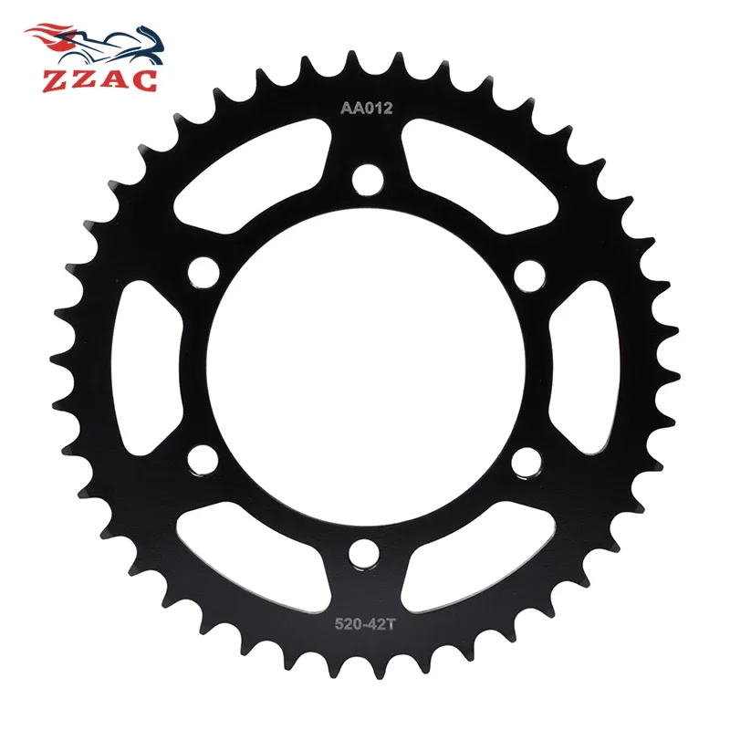 

520 42T 20CrMnTi Motorcycle Rear Sprocket Sprocket For Suzuki GSX-R1000 GSXR1000 GSX R1000 520 Chain Conversion 2009-2016 GSXR