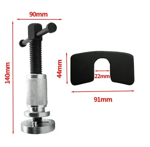 Imagen 2 del producto Kit de herramientas de rebobinado de pistón de freno, juego de separador de pinza de coche de 3 piezas para almohadilla de cilindro de rueda, accesorios de reparación de automóviles de repuesto