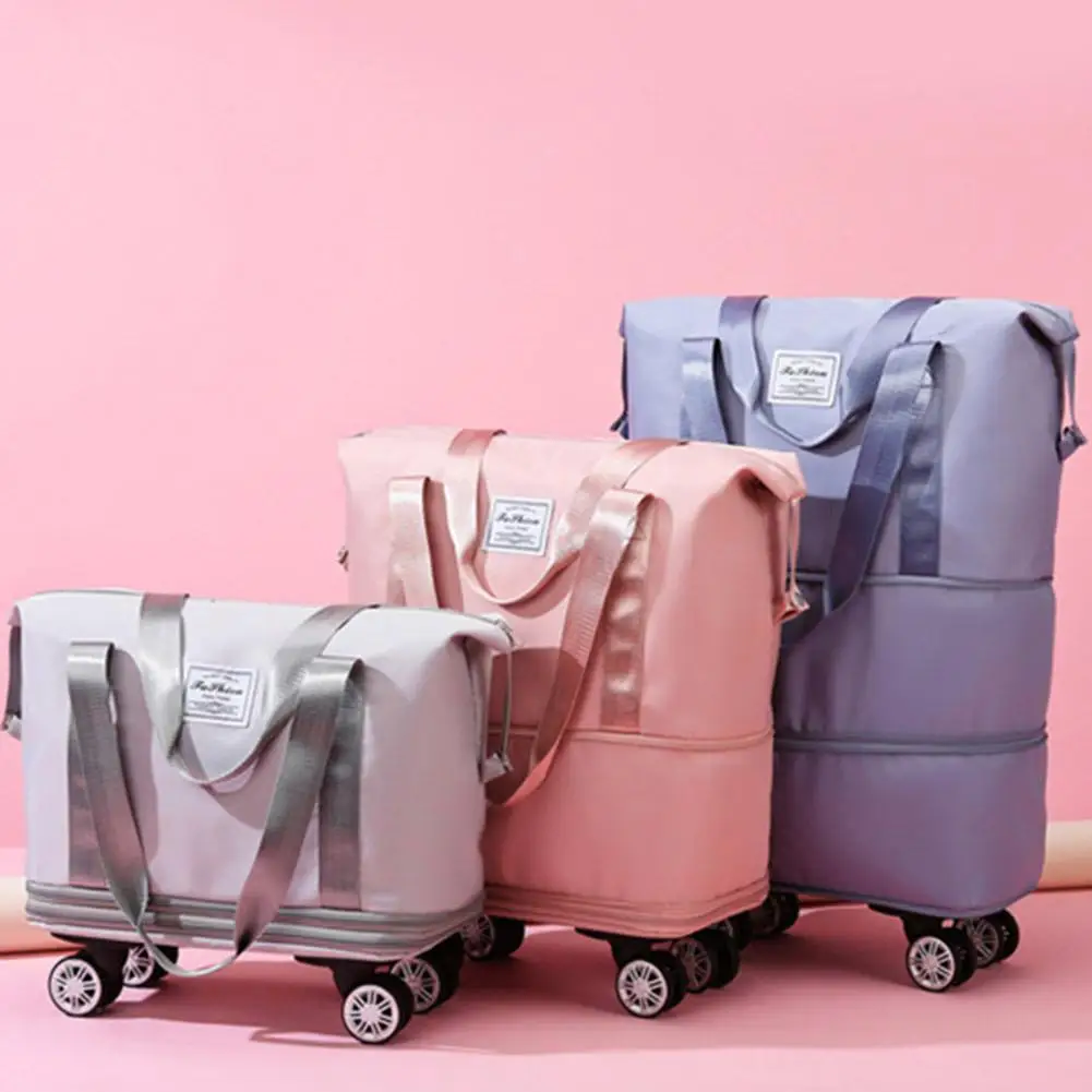 Large Capacity Travel Business Suitcase with Universal Wheels Waterproof Expandable Design for Long Distance Trip P9S3