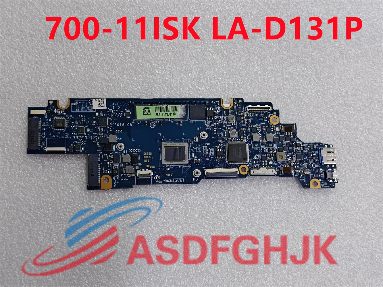 

BIZY1 LA-D131P For Lenovo Yoga 700-11ISK Laptop Motherboard With M3 M5 M7-6Y75 CPU 8GB-RAM Fru:5B20K57017 5B20K57020 5B20K57006