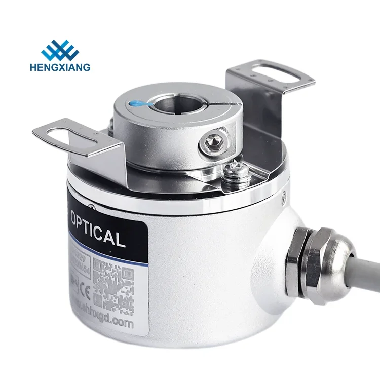 Codificador Absoluto KJ-38 32-2048 de Una Vuelta con Código Gray Paralelo, Velocidad del Motor de Hasta 3000 rpm