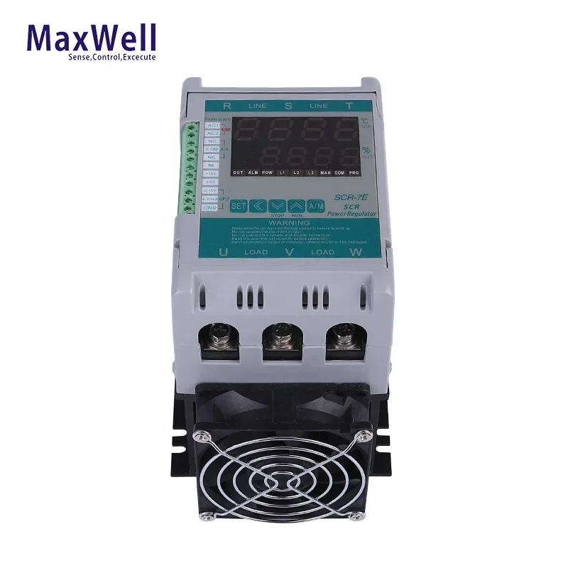 جديد 3-Phase الألومنيوم منظم الطاقة الثايرستور تحكم 0-5vdc 0-10vdc متعدد المدخلات SCR مع إنذار المعدات الكهربائية