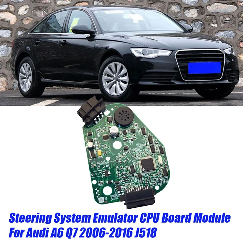 

Steering System Emulator CPU Board Module For A6 Q7 2006-2016 J518 1L59W 3L40K 0L01Y Steering Column Lock Simulator Parts