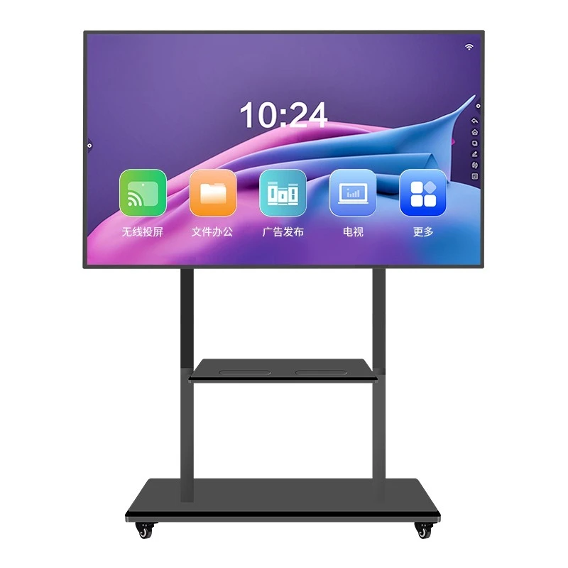 

Dual system conference machine 65/75/85 inch electronic training teaching whiteboard office meeting touch screen