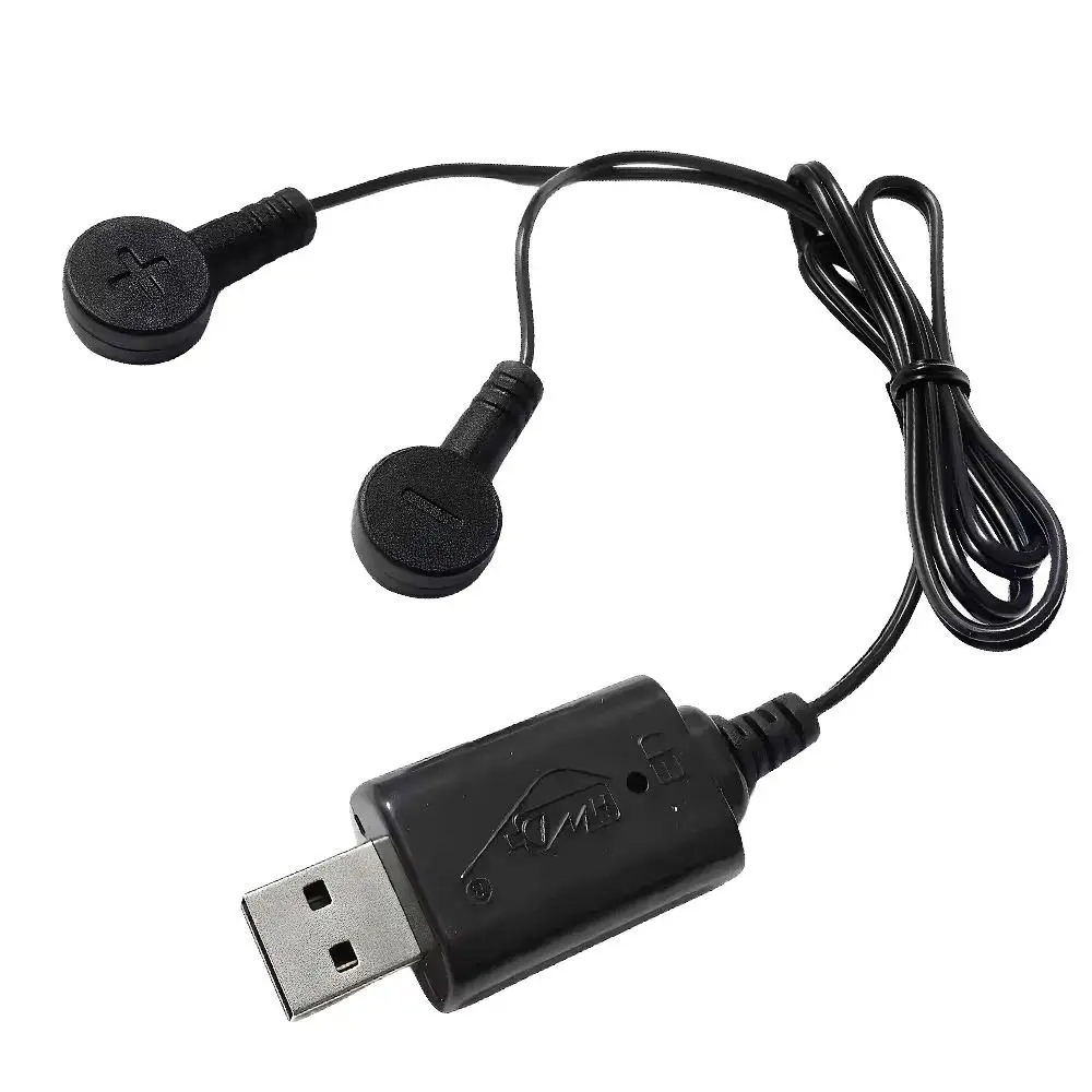 1Pcs Universal USB Magnetic Lithium Battery Charger for 18650 16340 26650 Battery 3.7V 4.2V Female Socket USB Charging Cable